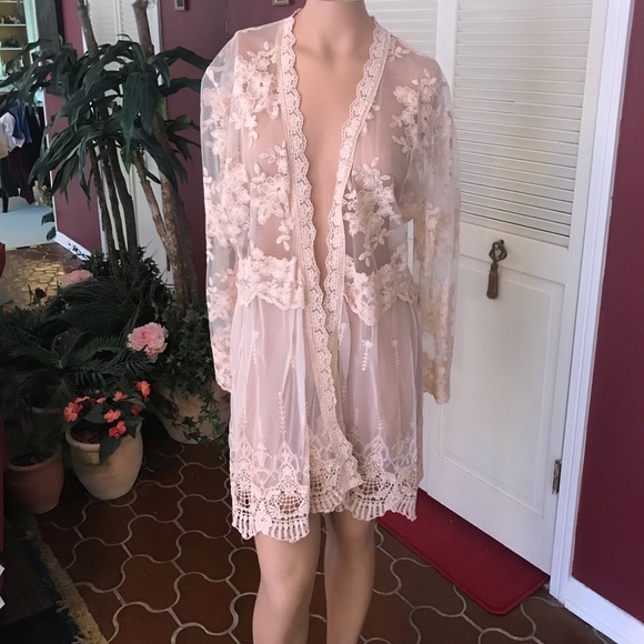 VASNA Tops - NWT VASNA Embroidered Blouse Overlay